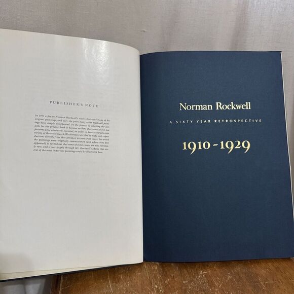 Norman Rockwell A Sixty Year Retrospective Abrams Buechner Coffee Table Book‎ HC - Picture 10 of 12